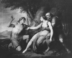 Silvio und Dorinda aus Guarinis "Il Pastor Fido" by Johann Christian von Mannlich