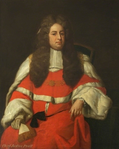 Sir John Pratt (1657 - 1725), Lord Chief Justice of the King's Bench by Anonymous