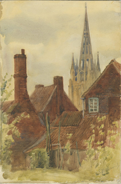 SKETCH IN KENT by Cyril Henry Barraud