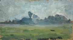 Sketch of a Landscape by Theo van Doesburg