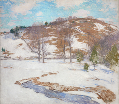 Snow in the Foothills by Willard Metcalf