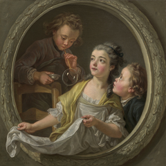 Soap Bubbles by Charles-Amédée-Philippe van Loo