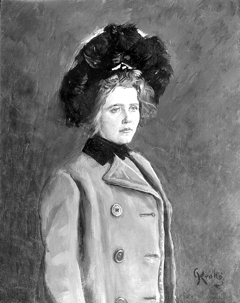 Sophie Elisabeth (Soffi) Lasson by Christian Krohg