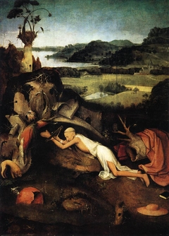 St. Jerome at Prayer by Hieronymus Bosch