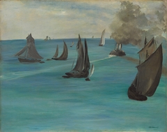 Sea View, Calm Weather (Vue de mer, temps calme) by Edouard Manet