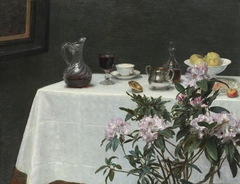 Still Life: Corner of a Table by Henri Fantin-Latour