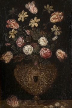 Still Life of Flowers in a Vase by Juan de Arellano