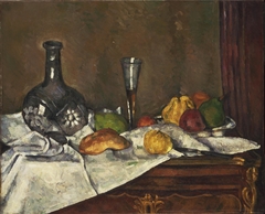 Still Life with a Dessert by Paul Cézanne