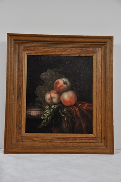 Still Life with Peaches by Ernst Stuven