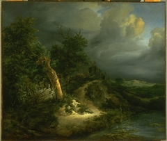 Storm on the Dunes by Jacob van Ruisdael