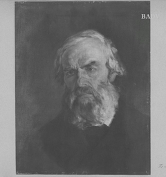 Studienkopf eines bärtigen Mannes by Wilhelm Trübner