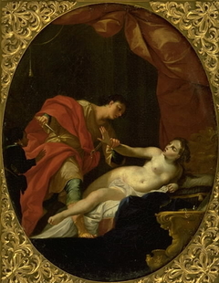 Tarquin Threatening Lucretia by Giovanni Gioseffo dal Sole