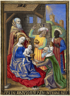 The Adoration of the Magi by Georges Trubert