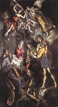 The Adoration of the Shepherds by El Greco