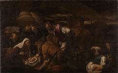 The Adoration of the Shepherds by Jacopo Bassano