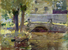 The Bridge at Giverny by Theodore Robinson