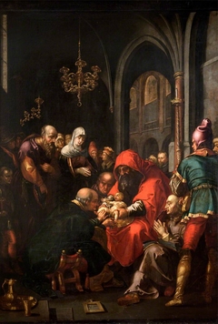 The Circumcision by Hendrik Goltzius