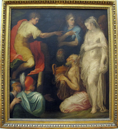 The Continence of Scipio by Niccolò dell'Abbate