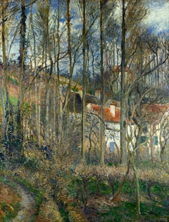 The Côte des Bœufs at L’Hermitage by Camille Pissarro