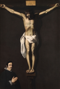 The Crucified Christ with a Donor by Francisco de Zurbarán