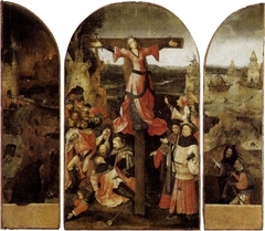 The Crucifixion of St Julia by Hieronymus Bosch