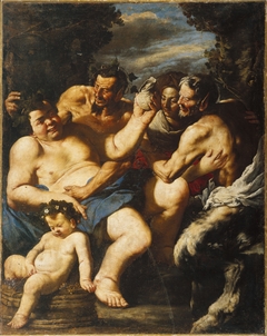 The Drunken Silenus by Francesco Fracanzano