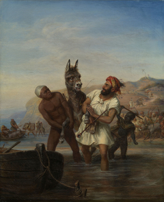 The Embarkation by Hermann Kretzschmer