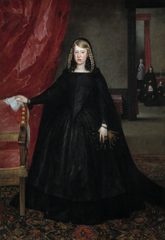 The Empress Doña Margarita de Austria in Mourning Dress (La emperatriz Margarita de Austria) by Juan Bautista Martínez del Mazo