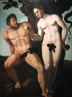 The Fall of Man by Jan van Scorel