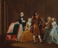 The Harlowe Family, from Samuel Richardson's "Clarissa" by Joseph Highmore