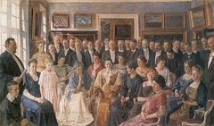 The Inauguration of Faaborg Museum in 1910 by Peter Hansen