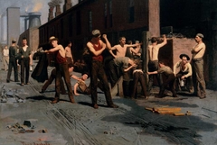 The Ironworkers’ Noontime by Thomas Pollock Anshutz