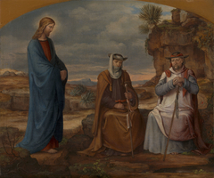 The Journey to Emmaus by Ferdinand Olivier