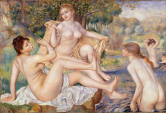 The Large Bathers by Auguste Renoir