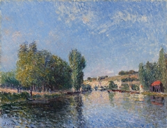 The Loing at Moret by Alfred Sisley