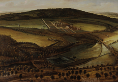 The North Prospect of Hampton Court, Herefordshire by Leonard Knijff