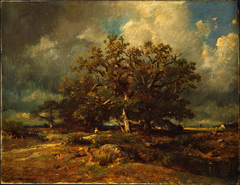 The Old Oak by Jules Dupré