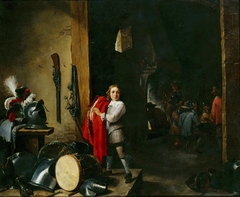 The page in the guardroom by David Teniers the Younger