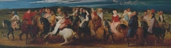 The Pilgrimage to Canterbury by Thomas Stothard