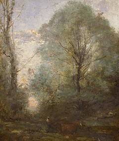 The Return of the Small Cowherd by Jean-Baptiste-Camille Corot