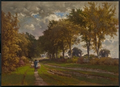 The Road to the Farm by George Inness