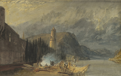 The Roman Tower, Andernach by J. M. W. Turner