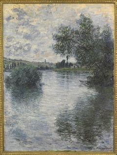 The Seine at Vétheuil by Claude Monet