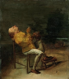 The Smoker by Adriaen Brouwer