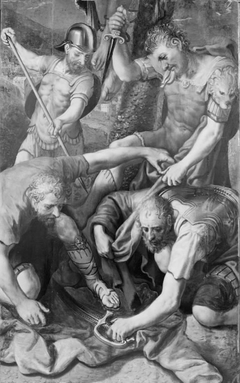 The Soldiers Fighting over Christ's Cloak by Maerten de Vos