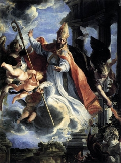 The Triumph of Saint Augustine by Claudio Coello