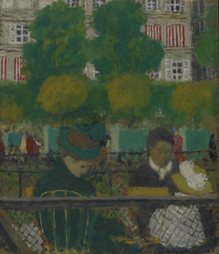 The Tuileries Gardens, Pari by Édouard Vuillard