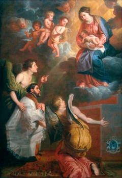 The Vision of St. Francis Xavier by Erasmus Quellinus II