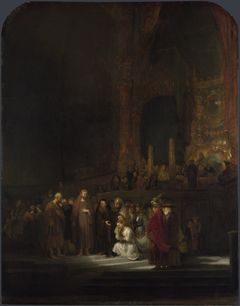 The Woman Taken in Adultery by Rembrandt