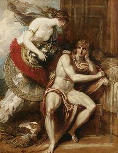 Thetis Bringing the Armor to Achilles by Benjamin West